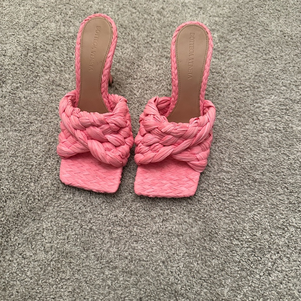 Bottega Veneta Pink Heels